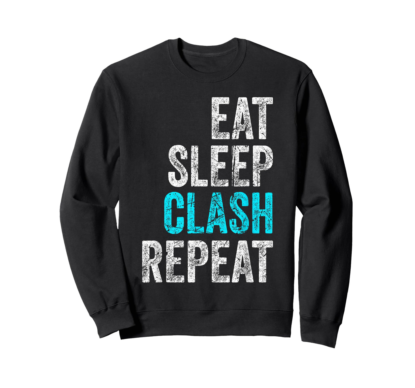 Gaming Clan Apparel Eat Sleep Clash Repeat Clans Vintage T-Shirt