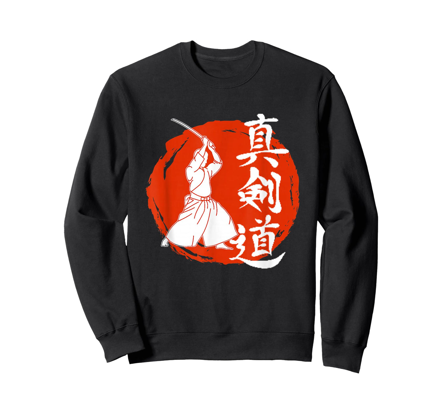 Japanese Swordsmen Shinkendo Martial Arts Fighters Kanji T-Shirt