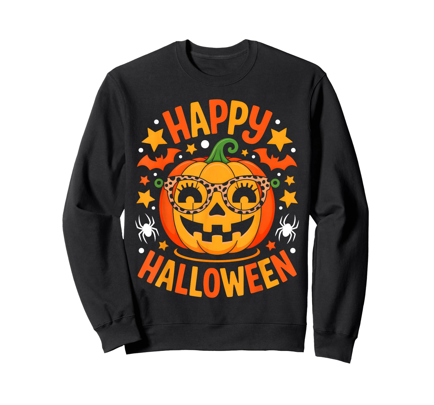 Trick Or Treat Halloween Funny Pumpkin Happy Halloween 2025 T-Shirt
