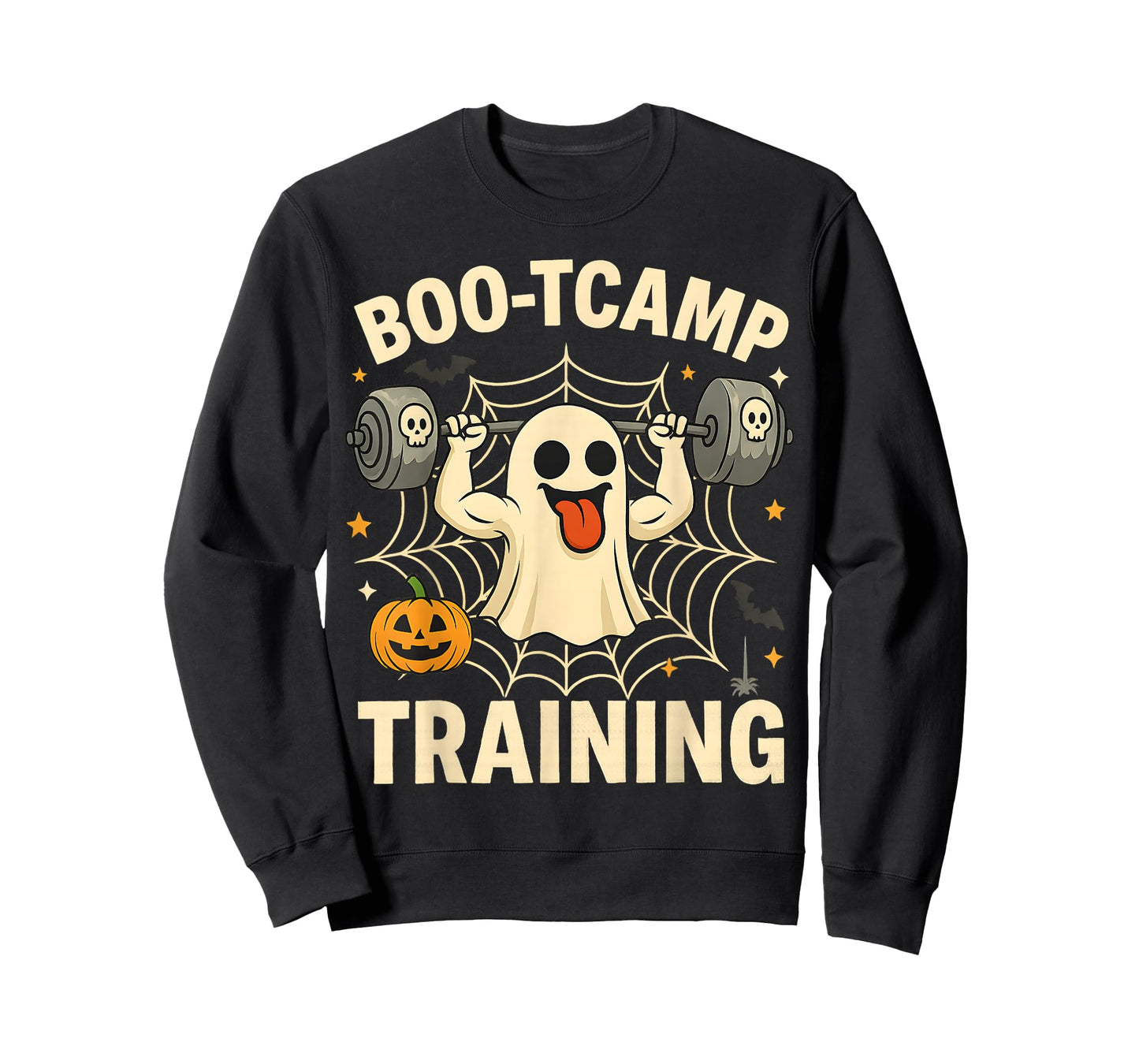 Boo-tcamp Training Funny Halloween Workout Gym T-Shirt