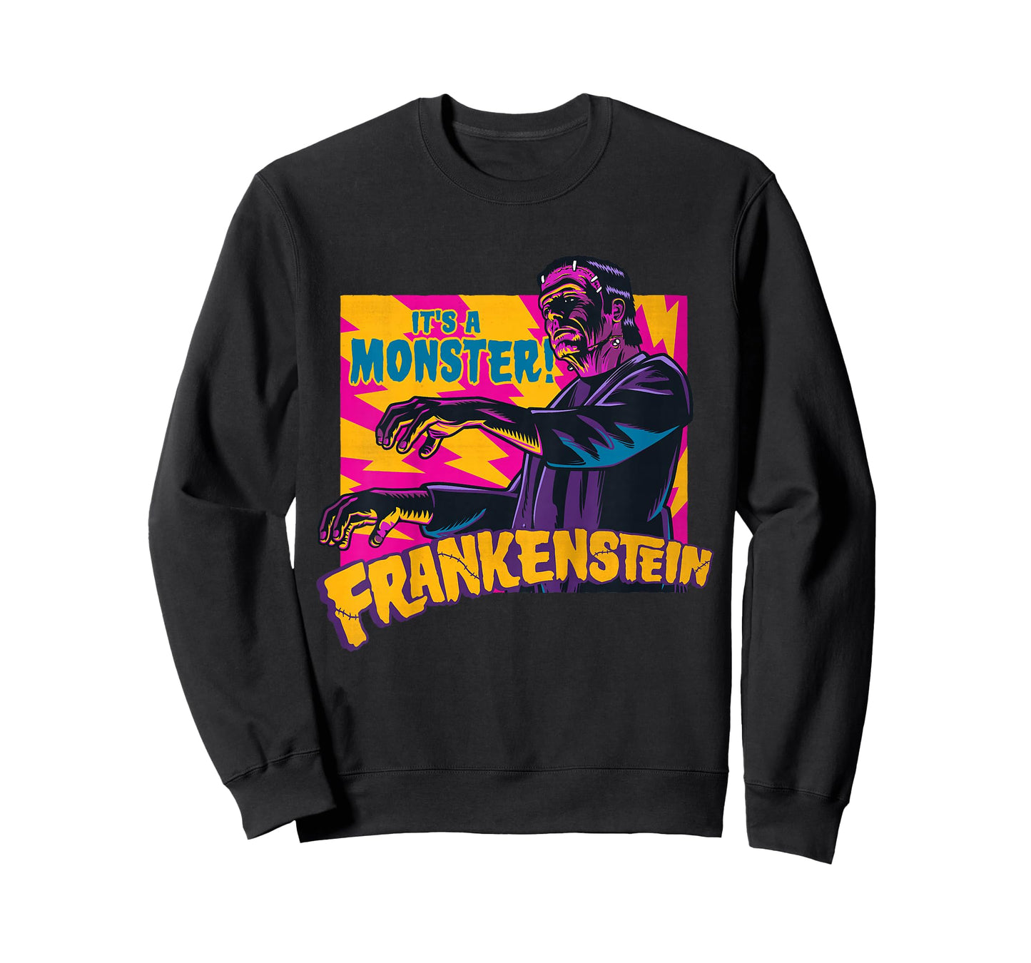 Kids It's A Monster! Frankenstein T-Shirt