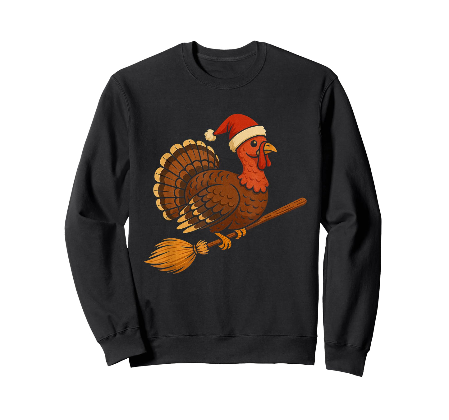 Holiday Mashup Turkey Funny Thanksgiving Halloween Christmas T-Shirt