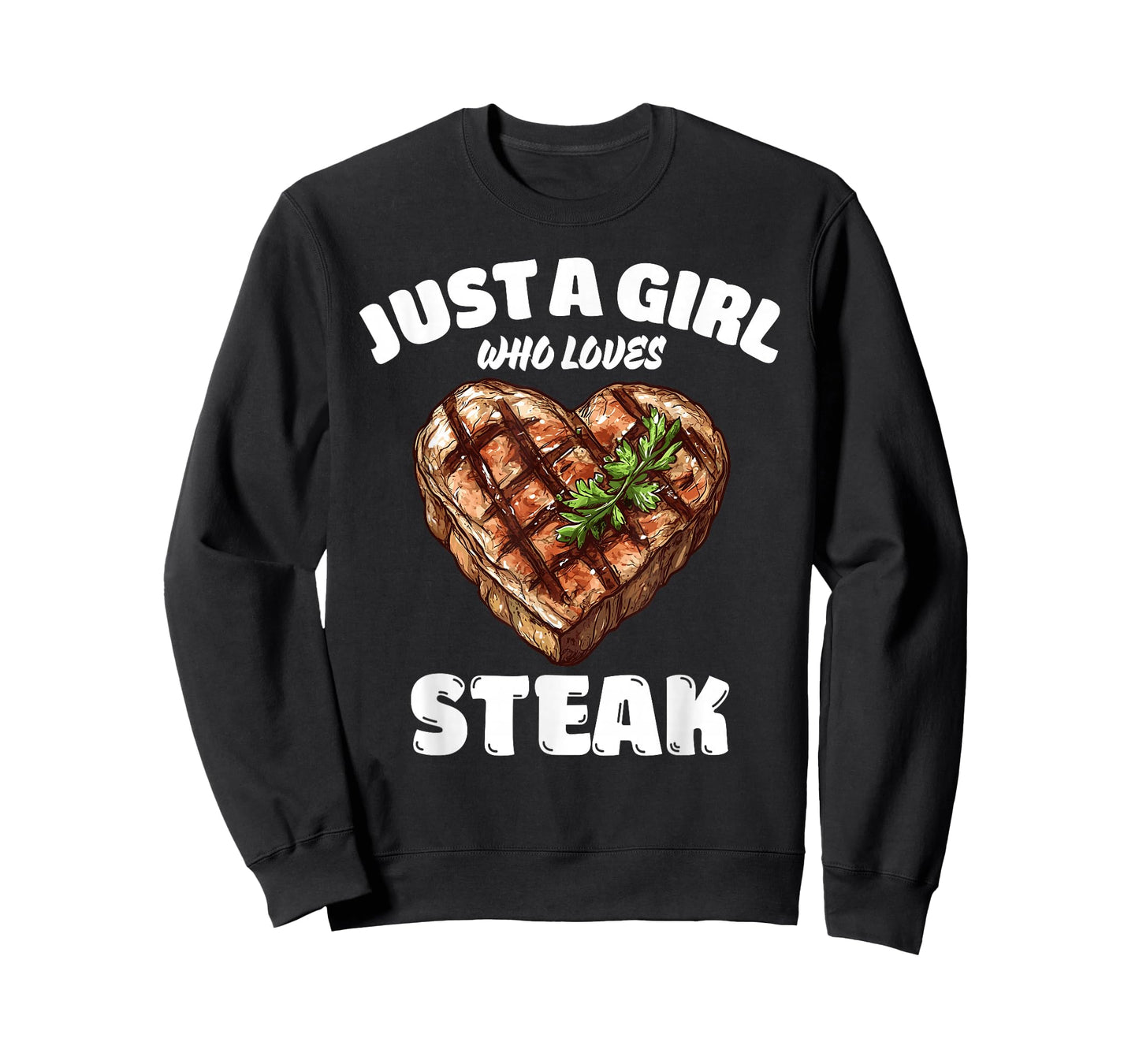 Just A Girl Who Loves Steak, Steak Lover T-Shirt