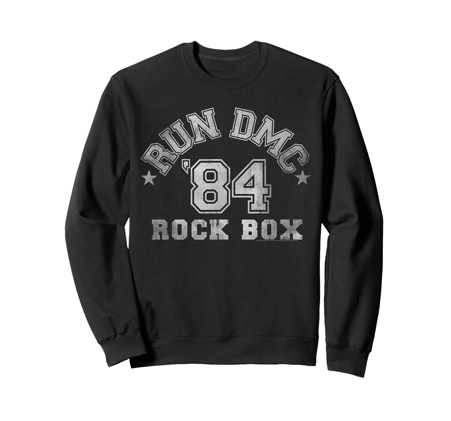 Run DMC Official Rock Box Varsity T-Shirt
