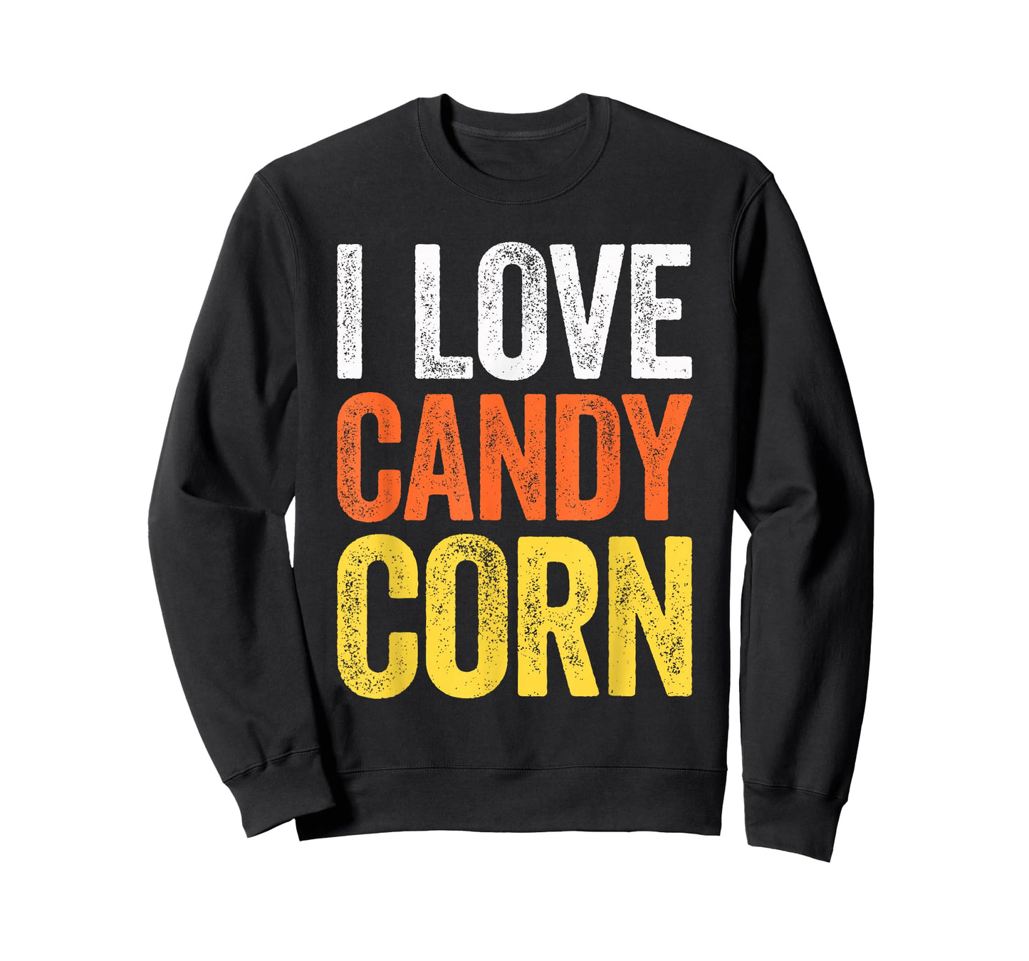 I Love Candy Corn Shirt Men Kids Women Halloween Costume T-Shirt