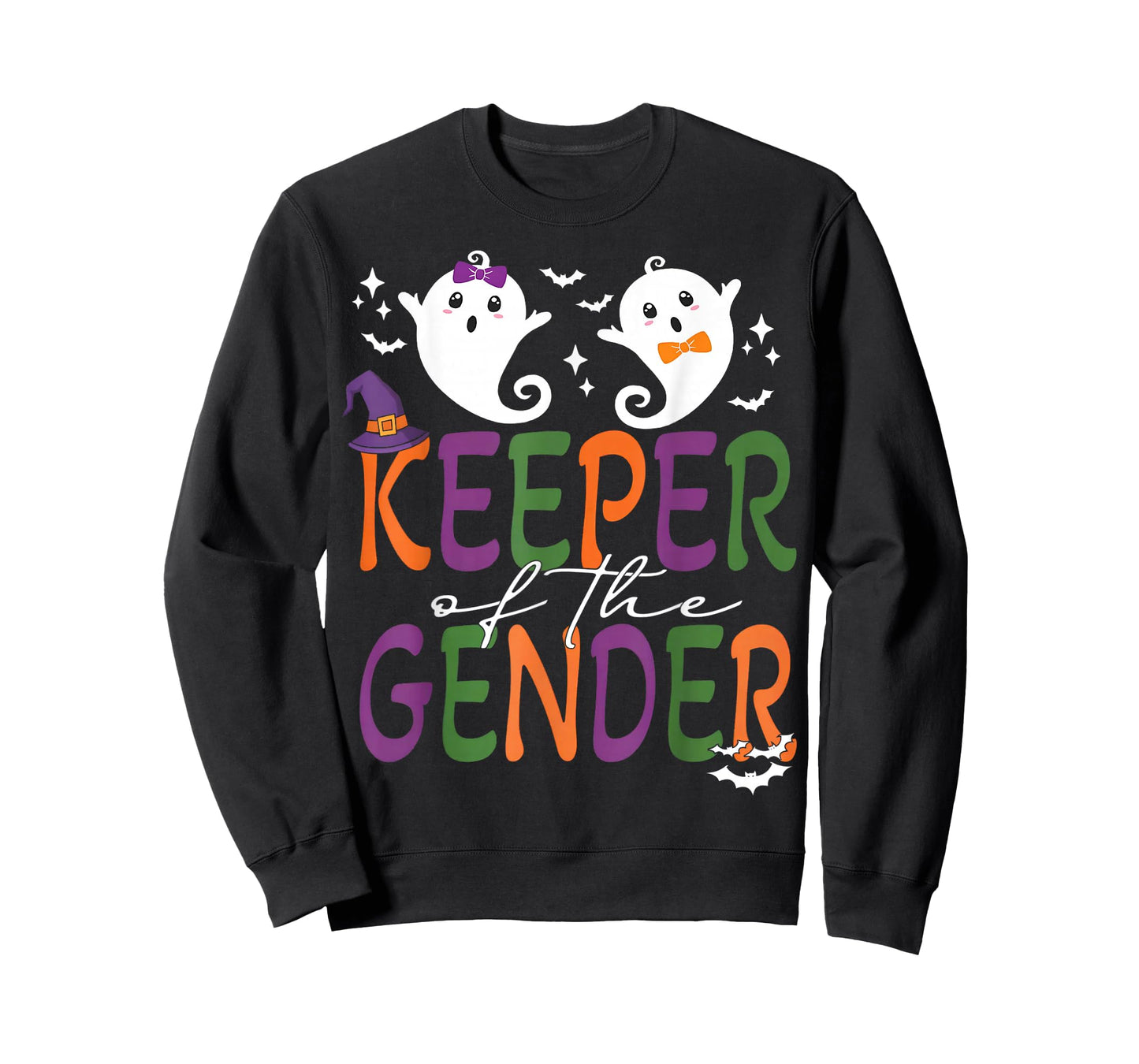 Keeper of The Gender Reveal Halloween Pregnancy Announcement T-Shirt