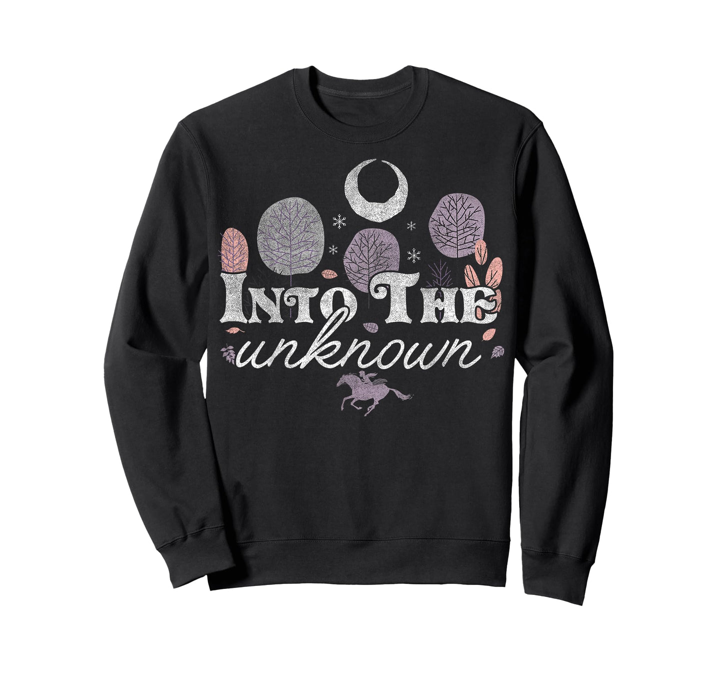 Disney Frozen 2 Into The Unknown Text T-Shirt