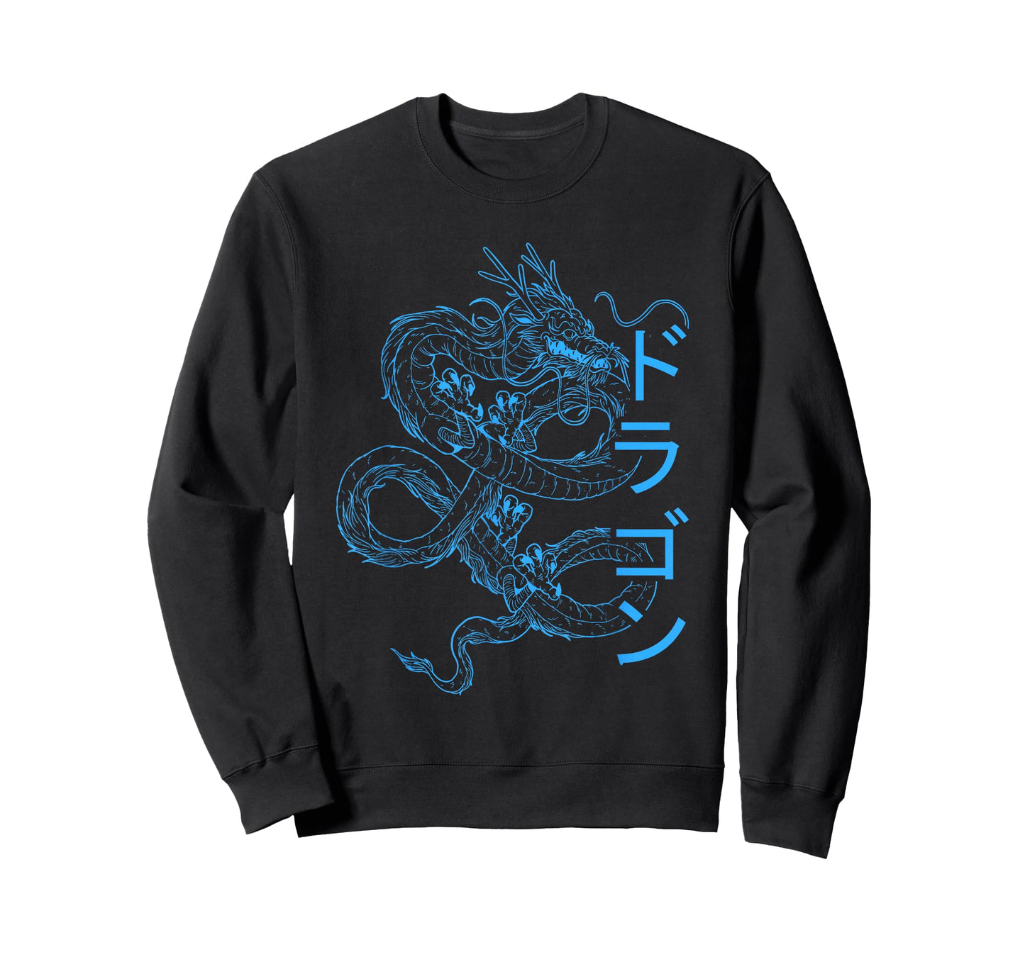 Japanese Dragon Kanji Calligraphy Oriental Japanese Art T-Shirt