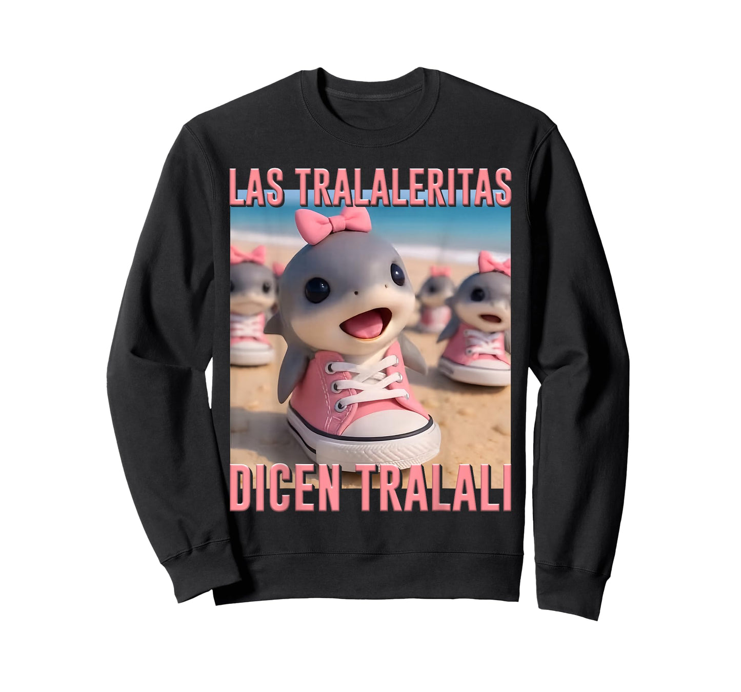 Trendy Internet Meme Tralaleritas Dicen Tralali AI Generated T-Shirt