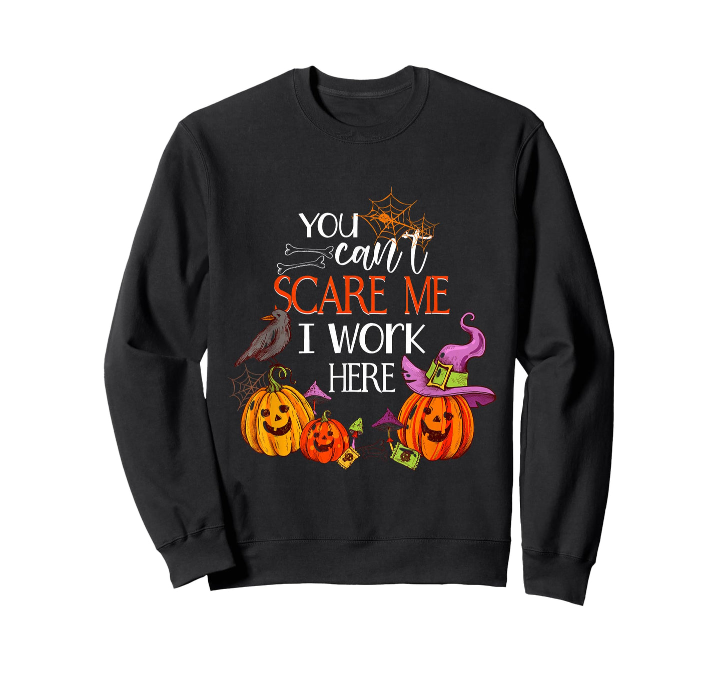 I Work Here Halloween Sweet or Sour Gift T-Shirt