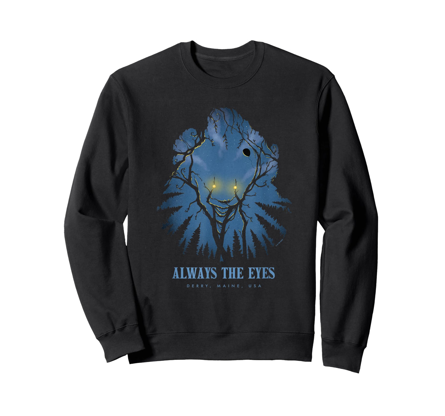 Welcome to Derry Always The Eyes Pennywise Silhouette T-Shirt