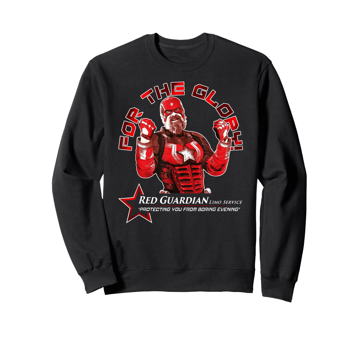 Marvel Thunderbolts Red Guardian Limo Service For The Glory T-Shirt