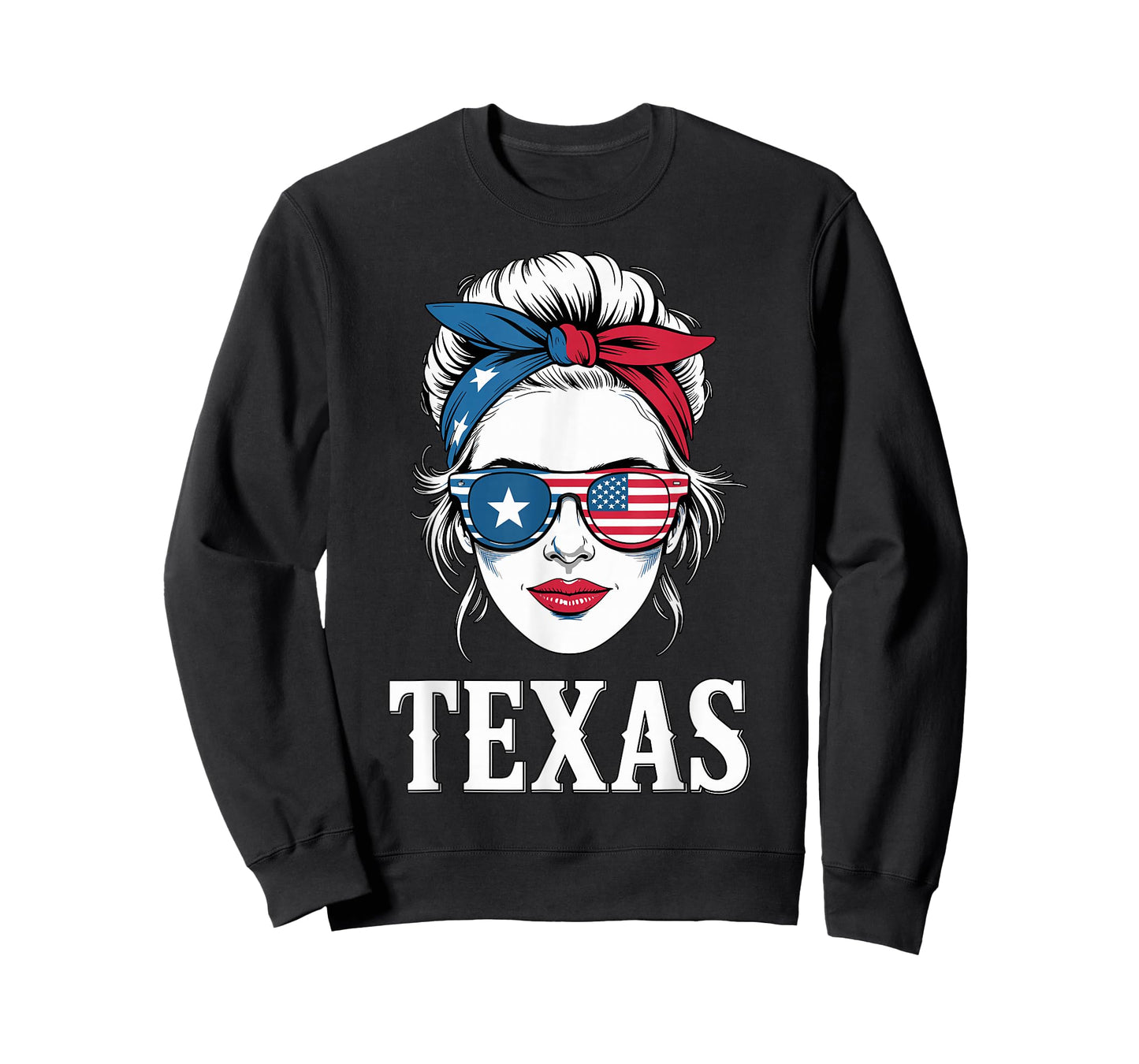 Texas Girl with Bandana and Sunglasses T-Shirt