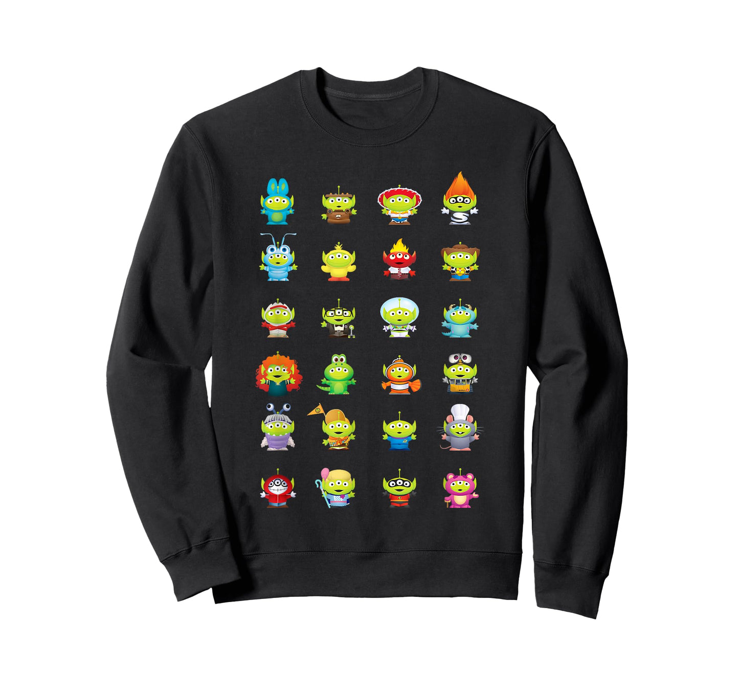 Pixar Toy Story Aliens as Pixar Characters T-Shirt