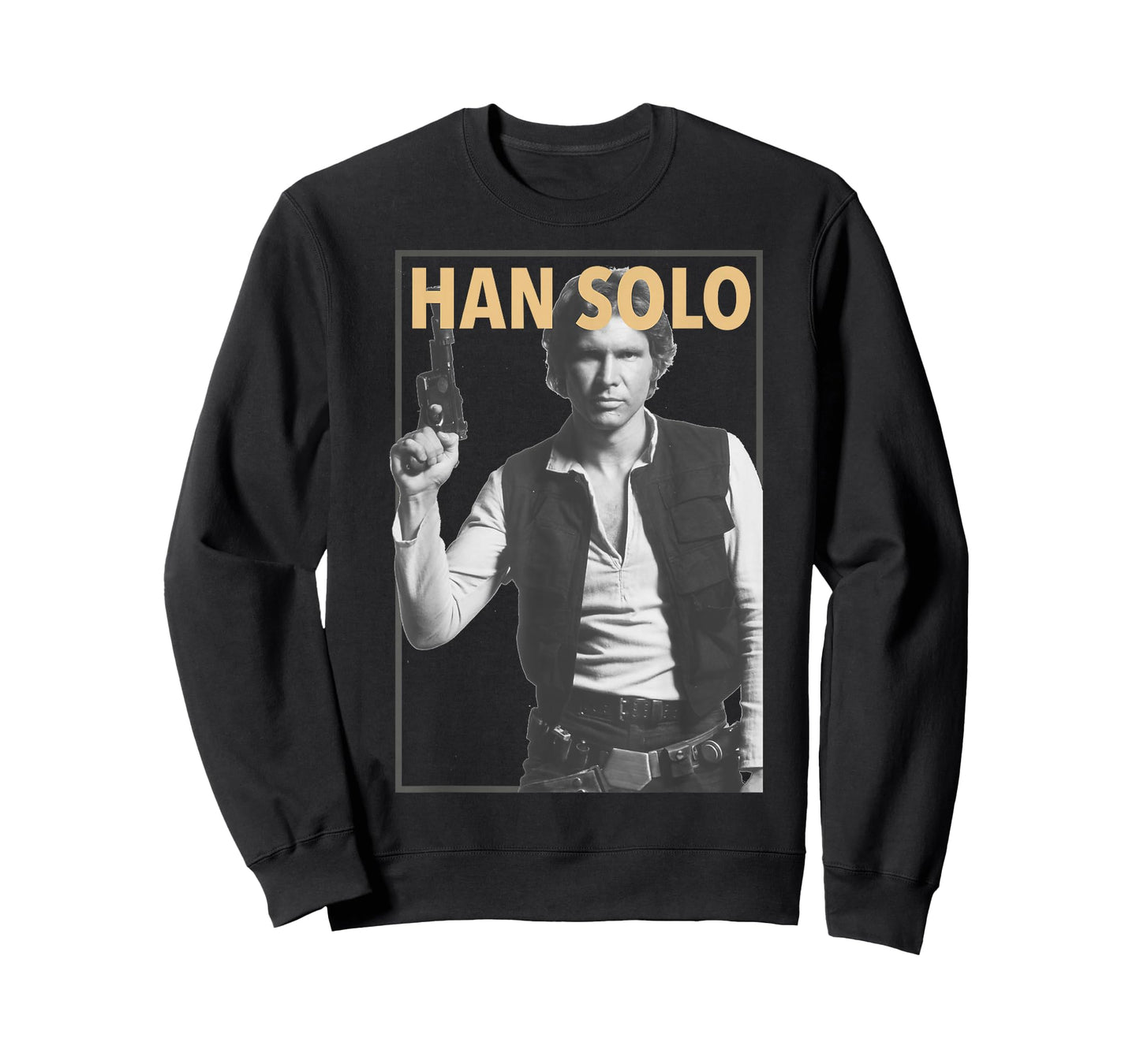 Star Wars Han Solo Faded Poster T-Shirt