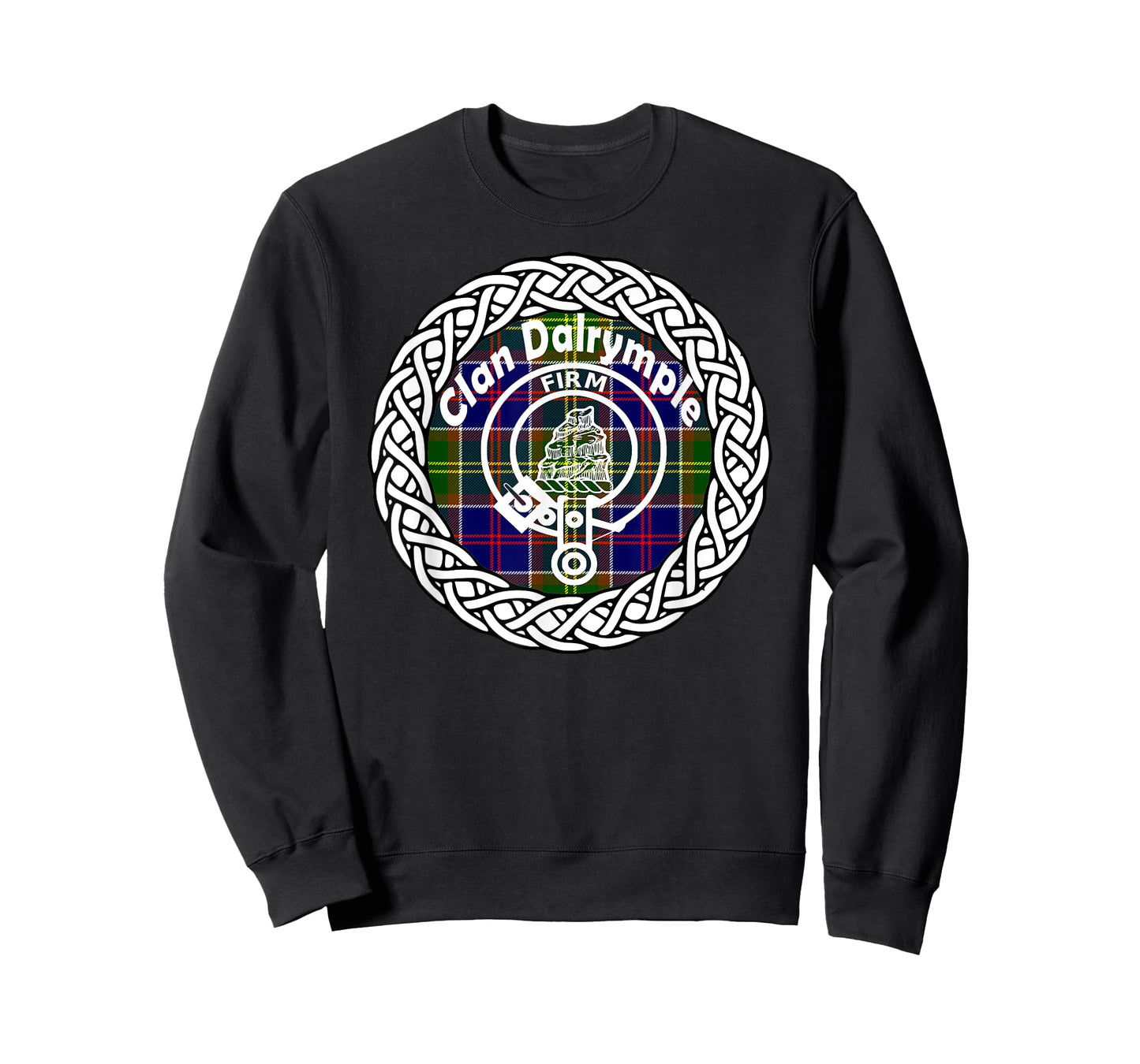 Dalrymple surname Scottish clan tartan crest badge t-shirt T-Shirt