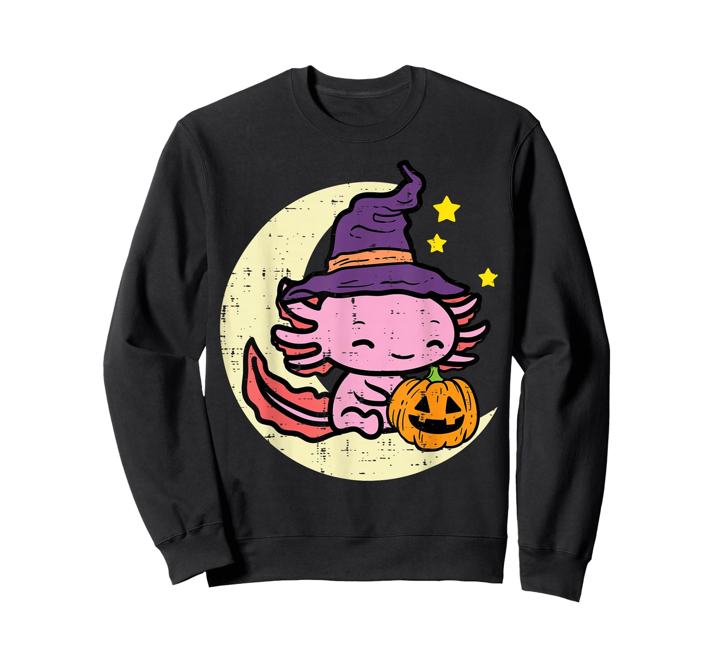 Halloween Axolotl Cute Fall Costume Girls Kids Toddler Women T-Shirt