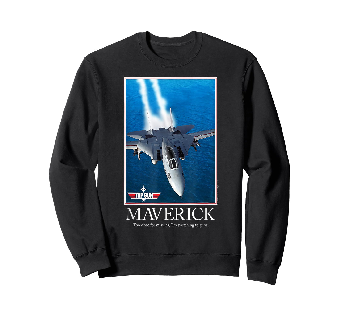Top Gun Maverick Motivational Poster with Jet Action Movie T-Shirt