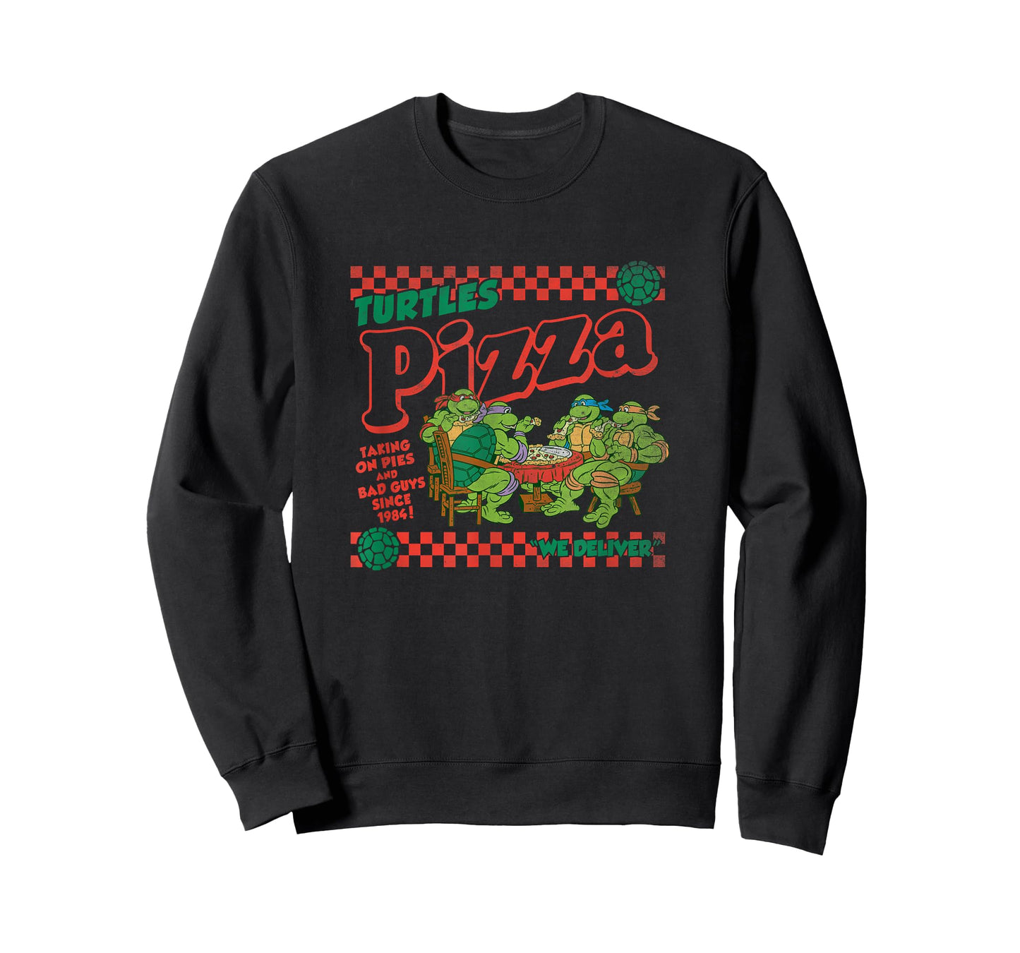 Teenage Mutant Ninja Turtles Pizza Delivery Classic Logo T-Shirt