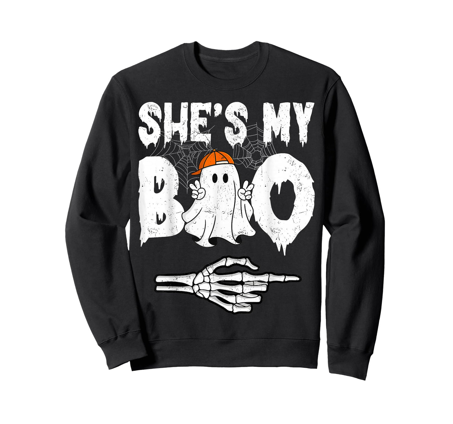 Shes My Boo Couple Matching Halloween Costumes T-Shirt