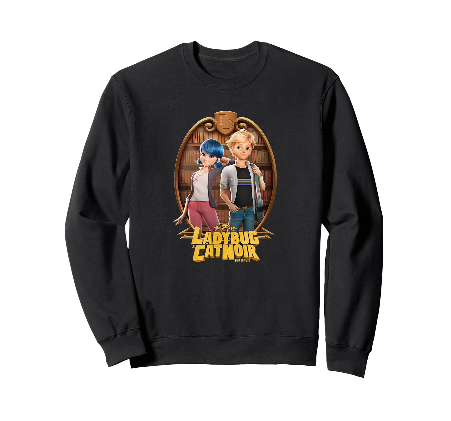 Miraculous Ladybug and Cat Noir The Movie Marinette Adrien T-Shirt