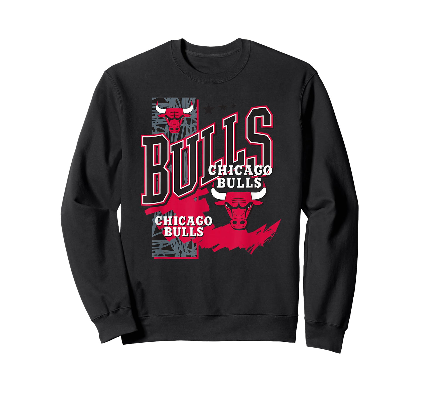 NBA Official Chicago Bulls Barred Player T-Shirt