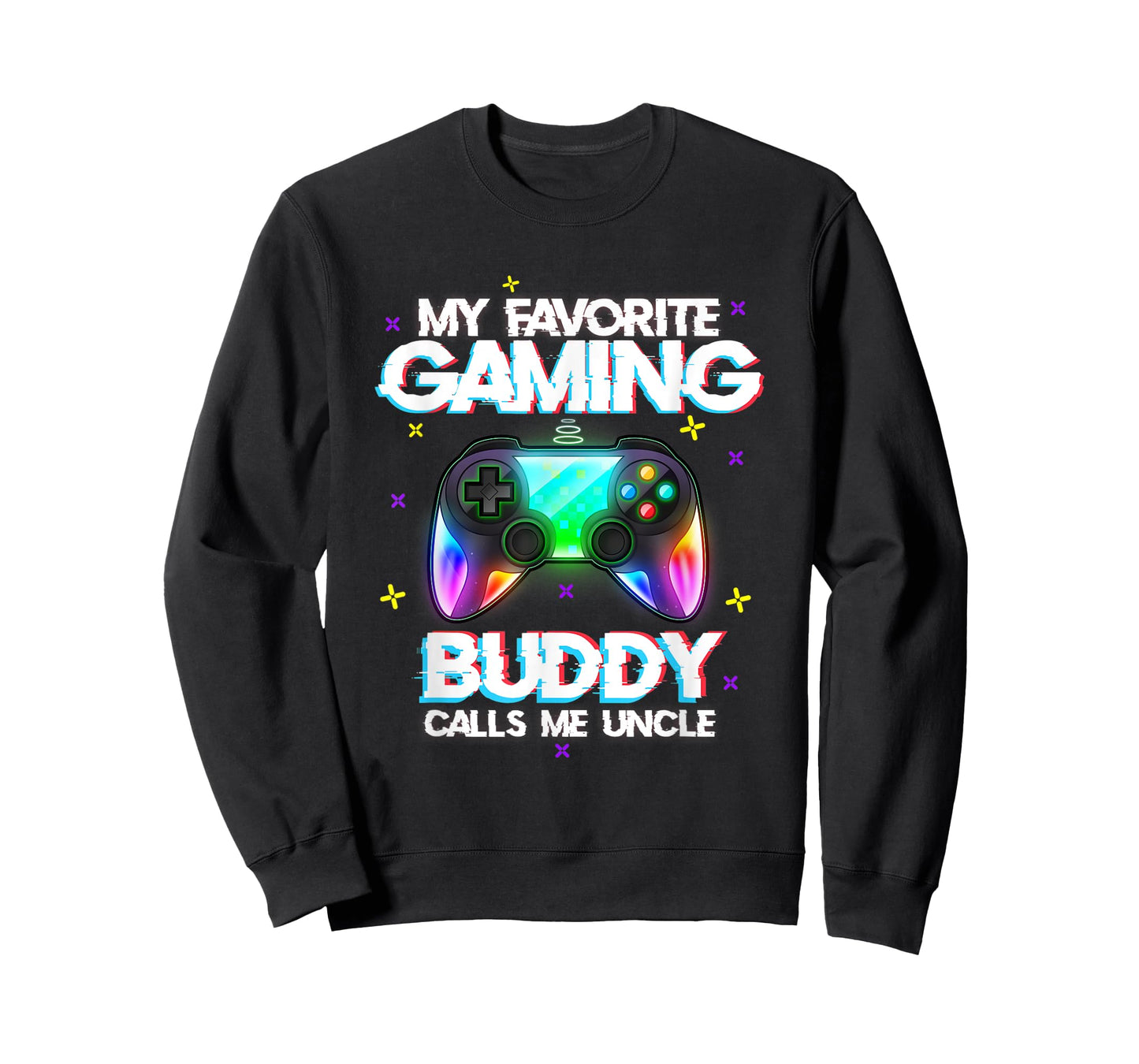 Mens My favorite gaming buddy calls me uncle T-Shirt