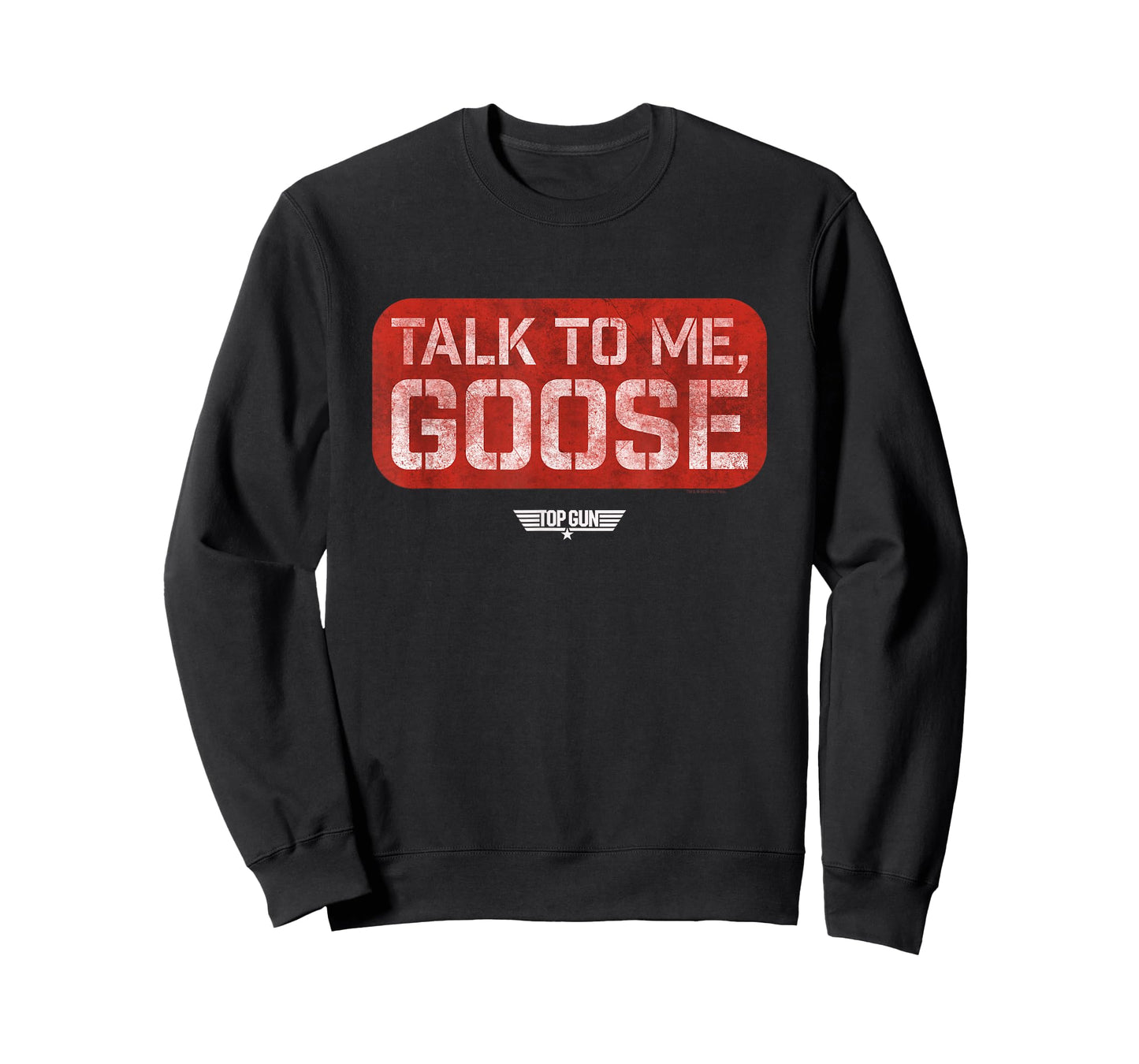 Top Gun Talk to Me Goose Stamp T-Shirt