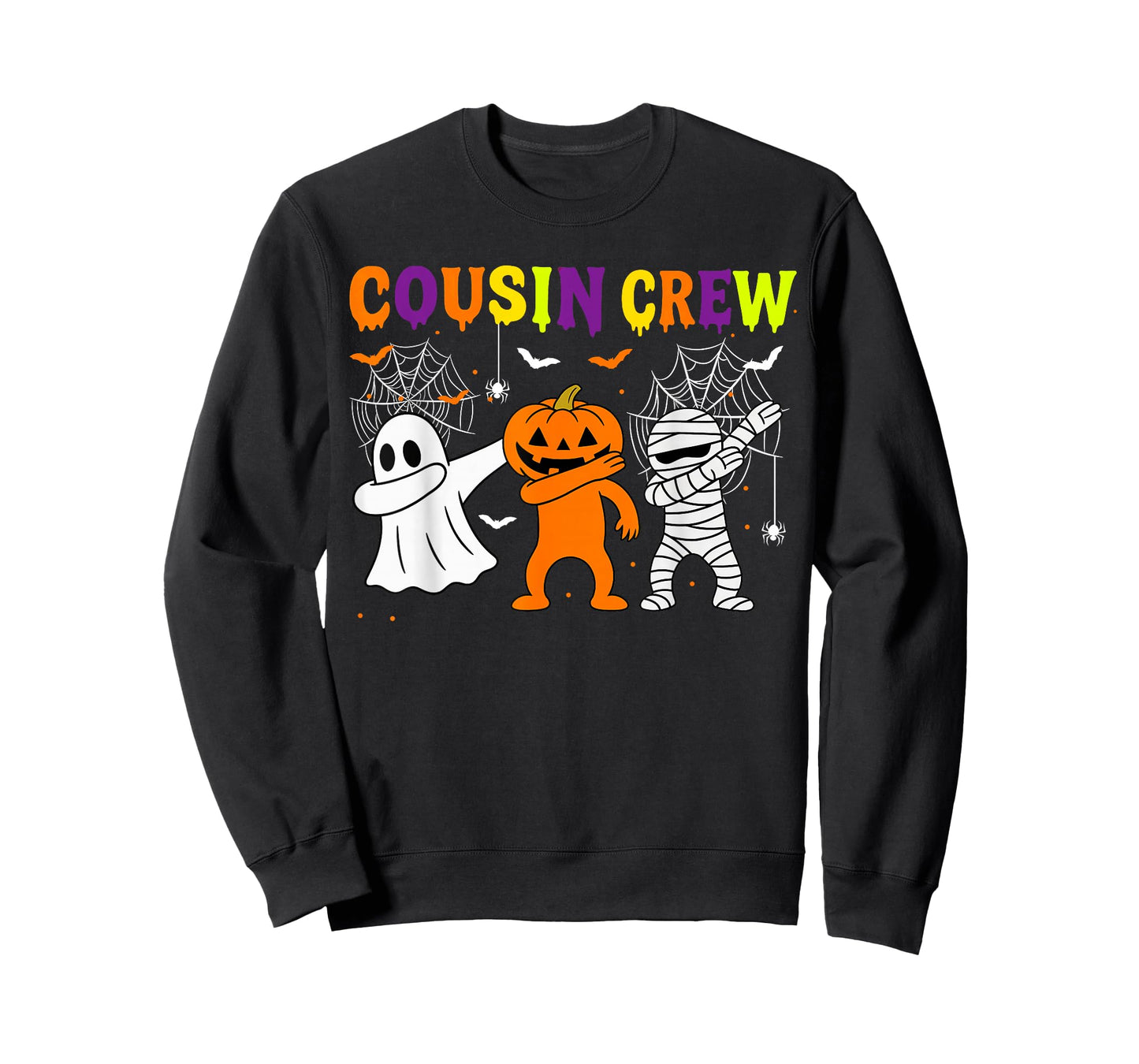 Halloween Cousin Crew 2025 Kids Matching Cousins Spooky T-Shirt