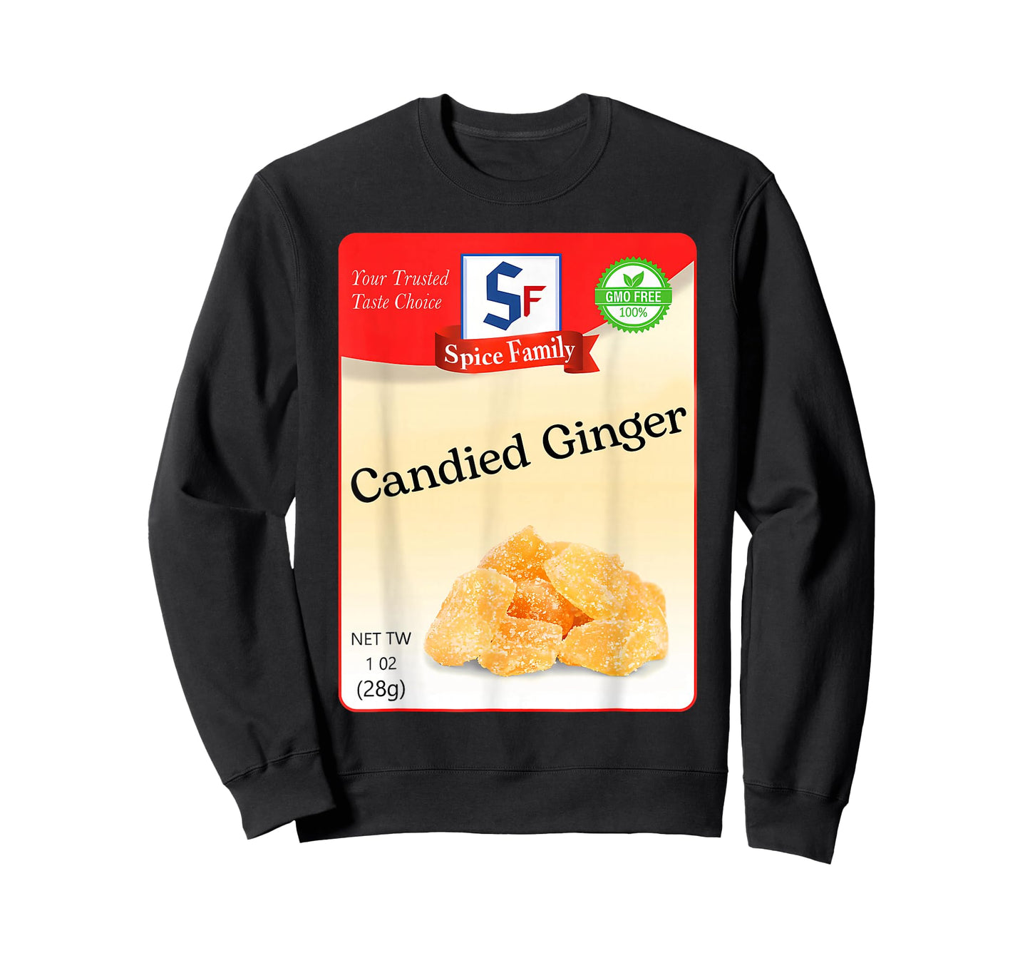 Candied Ginger Condiment Holiday Spice Group Costumes T-Shirt