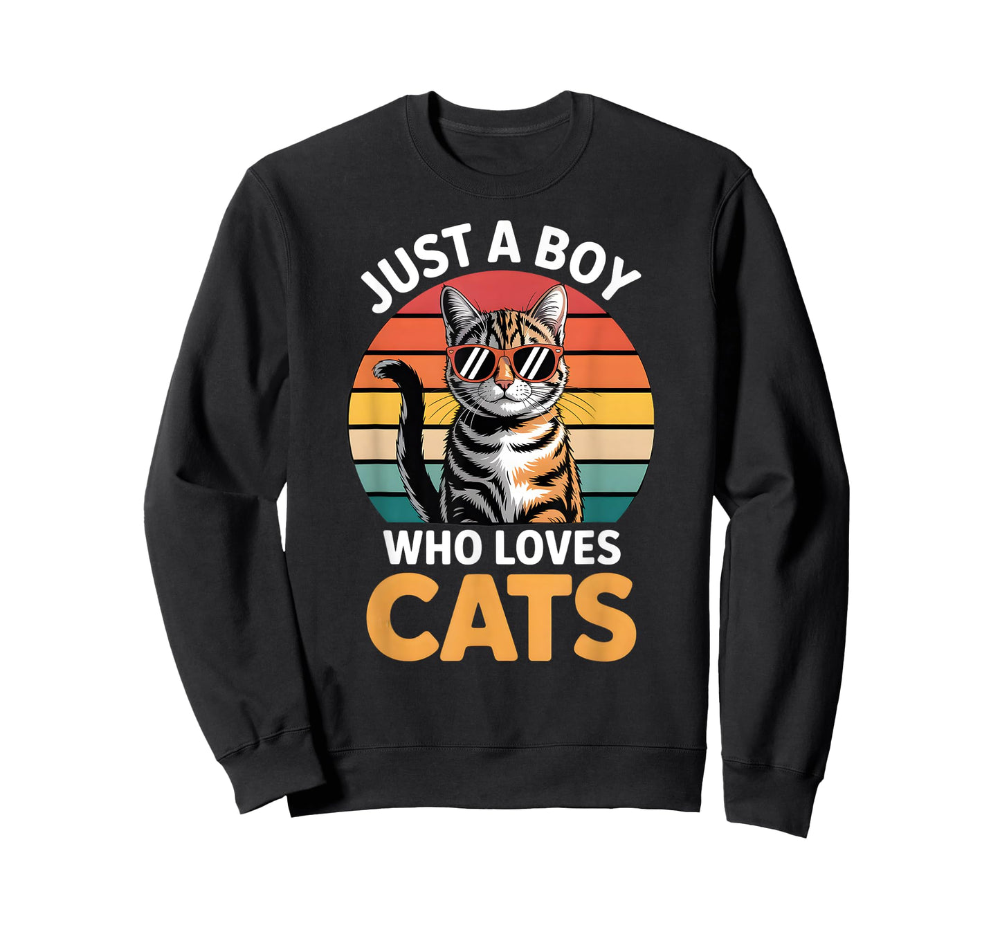 Boys Cat T-Shirt