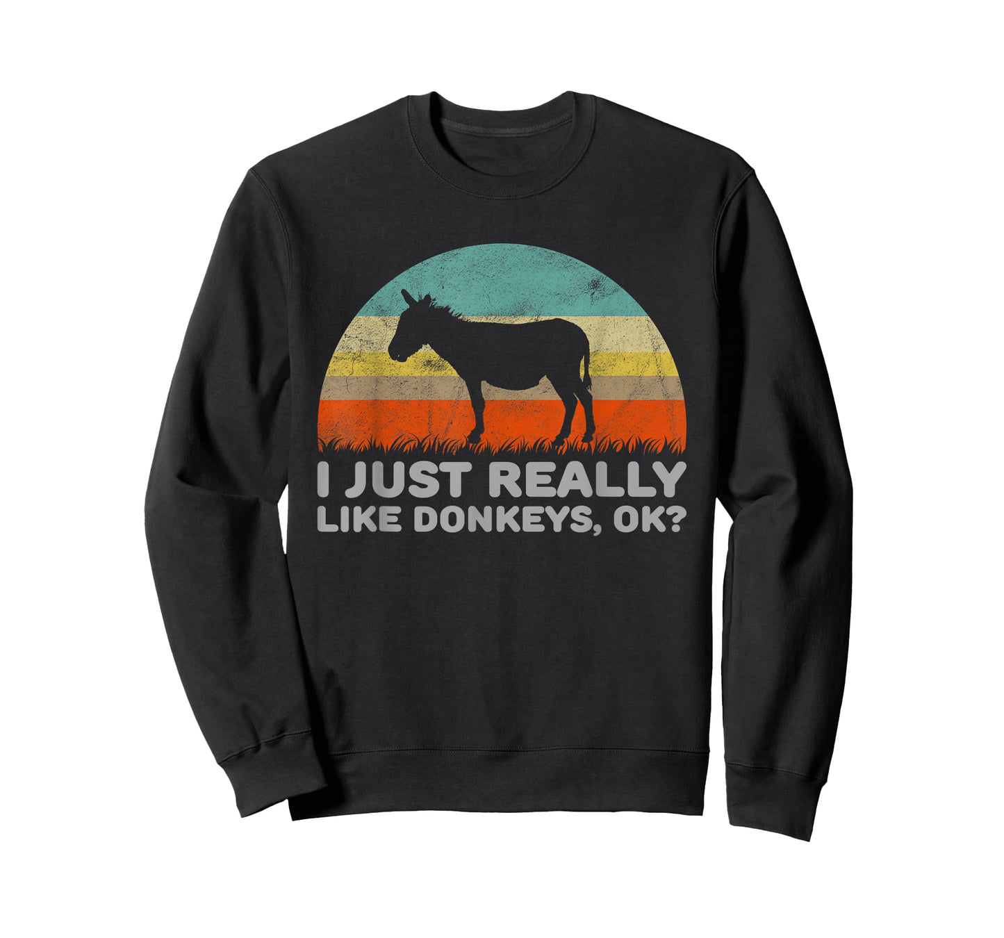 Funny I Just Really Like Donkeys OK T-Shirt T-Shirt