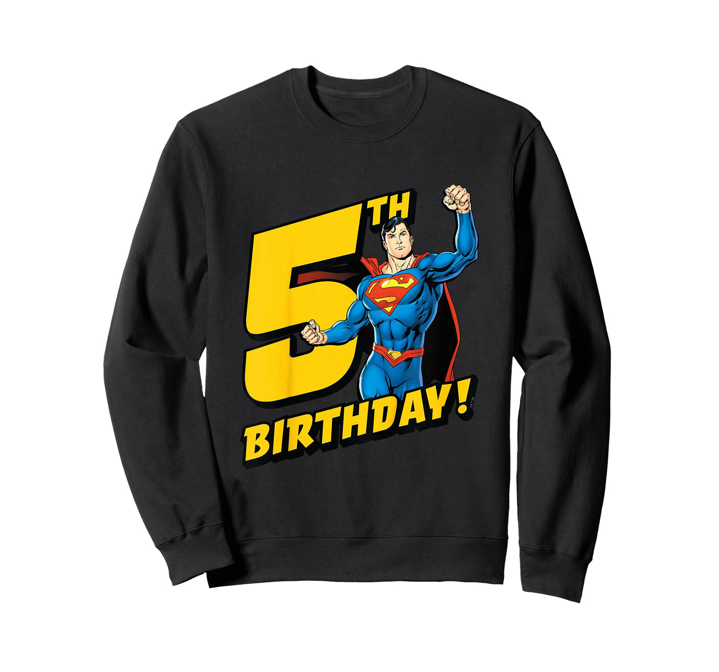 Kids Superman 5th Birthday T-Shirt