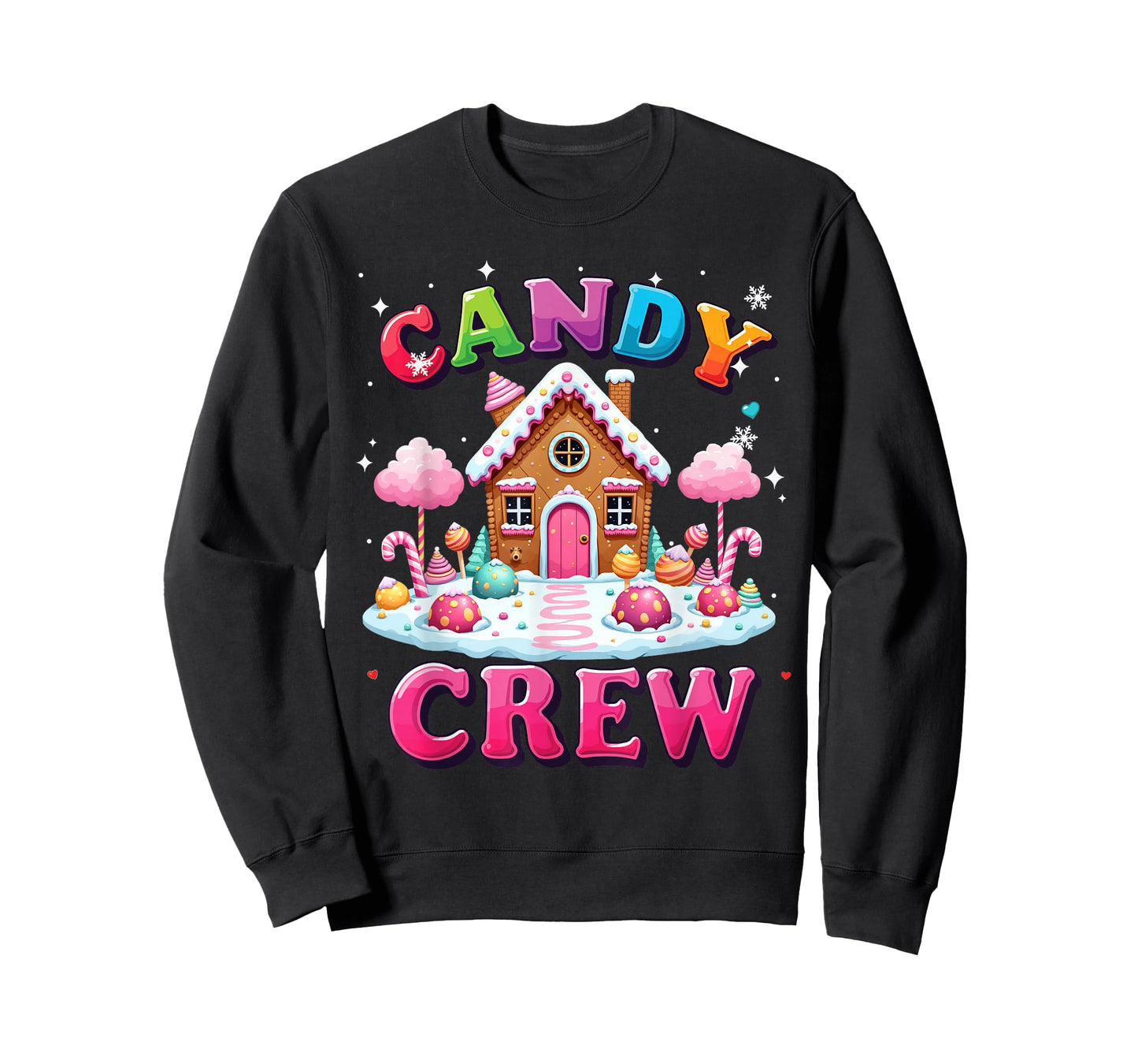 Candy Land Candy Crew Decorations Sweetie Candy Squad Xmas T-Shirt