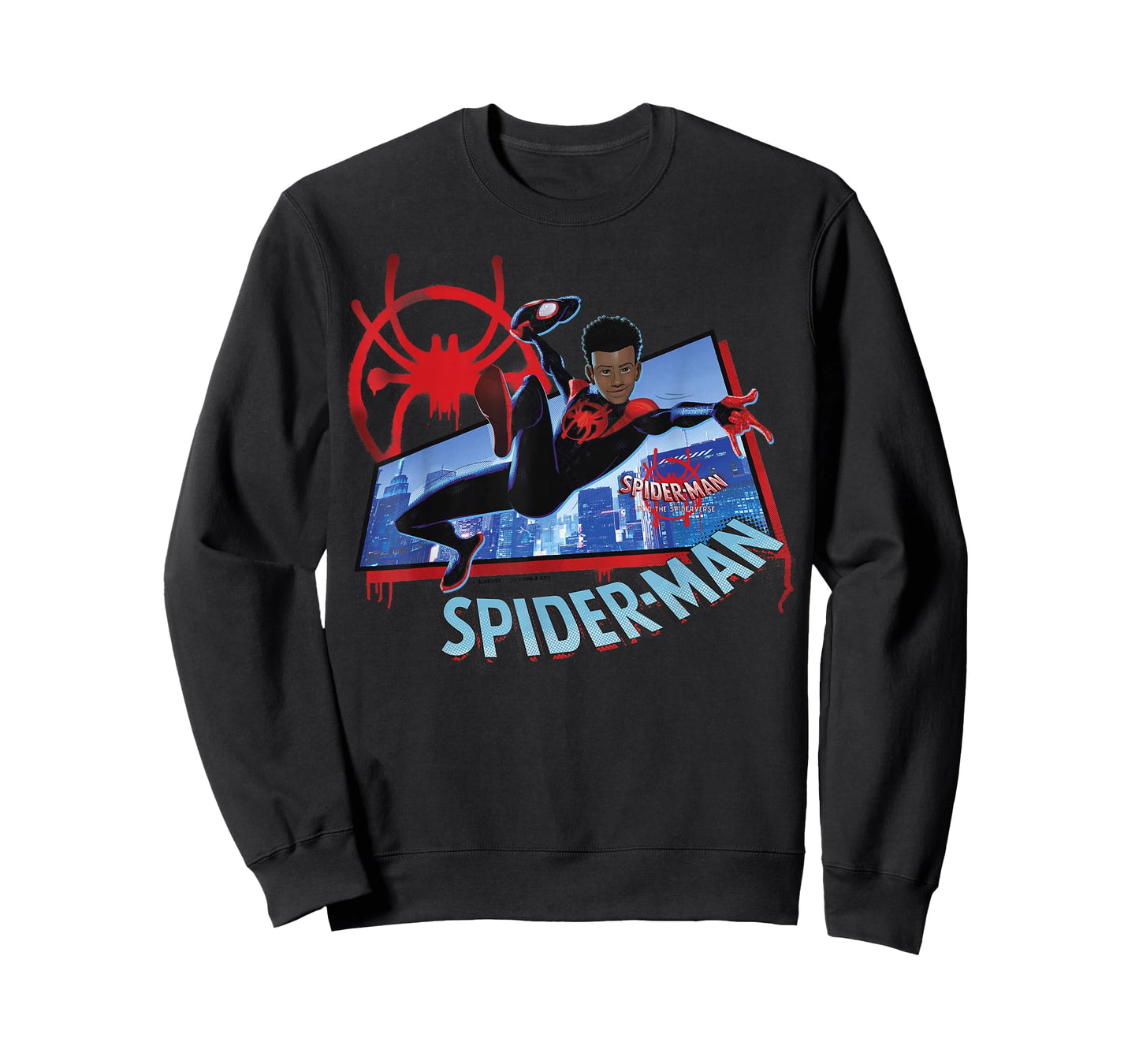 Marvel Spider-Man Into The Spider-Verse Miles Kick T-Shirt