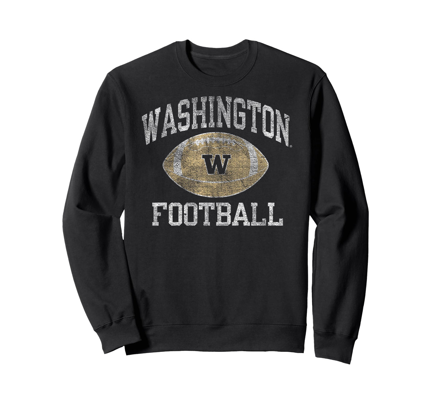 Washington Huskies Football Intensity Vintage Purple T-Shirt