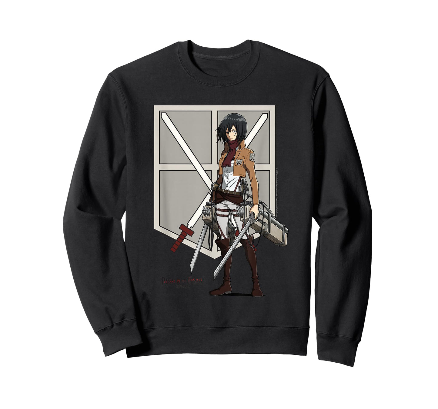 Attack on Titan Eren with Shield AOT Anime T-Shirt