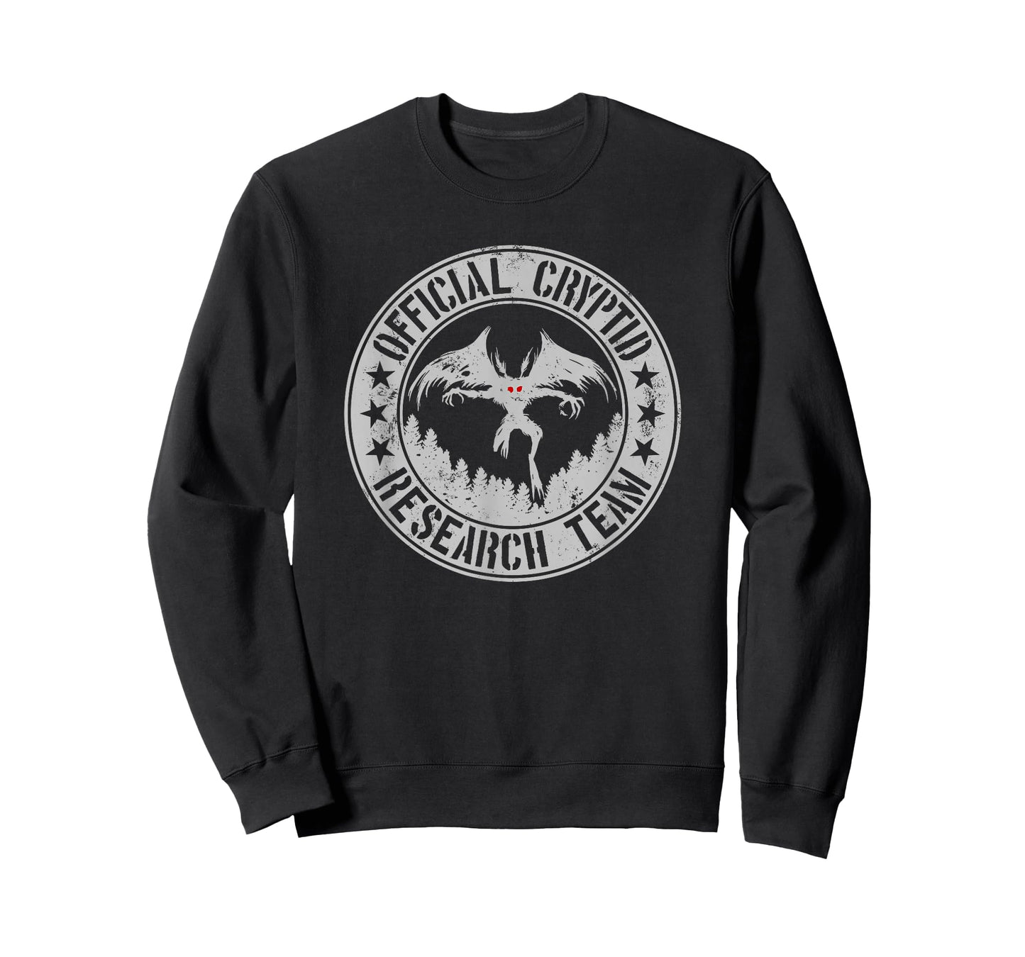 Official Cryptid Research Team | Cryptids Folklore Mothman T-Shirt