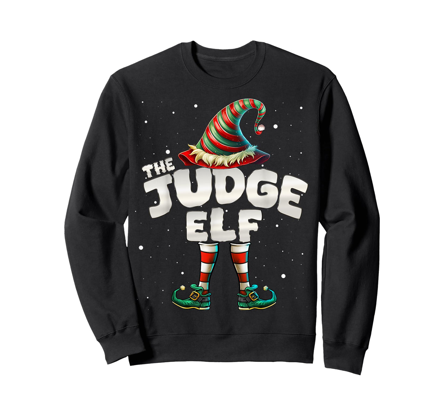 I'm The Judge Elf Family Matching Group Christmas T-Shirt