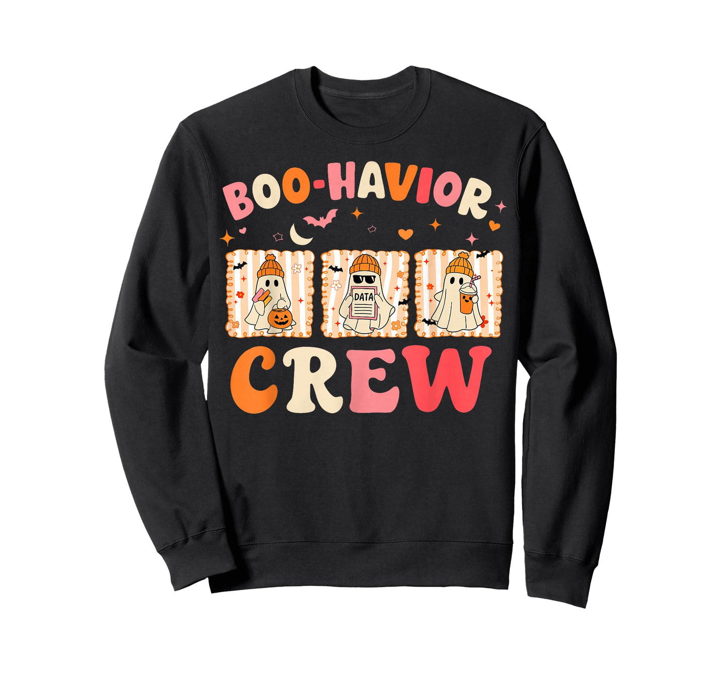 Boo Havior Crew Behavior Analyst Halloween ABA RBT T-Shirt