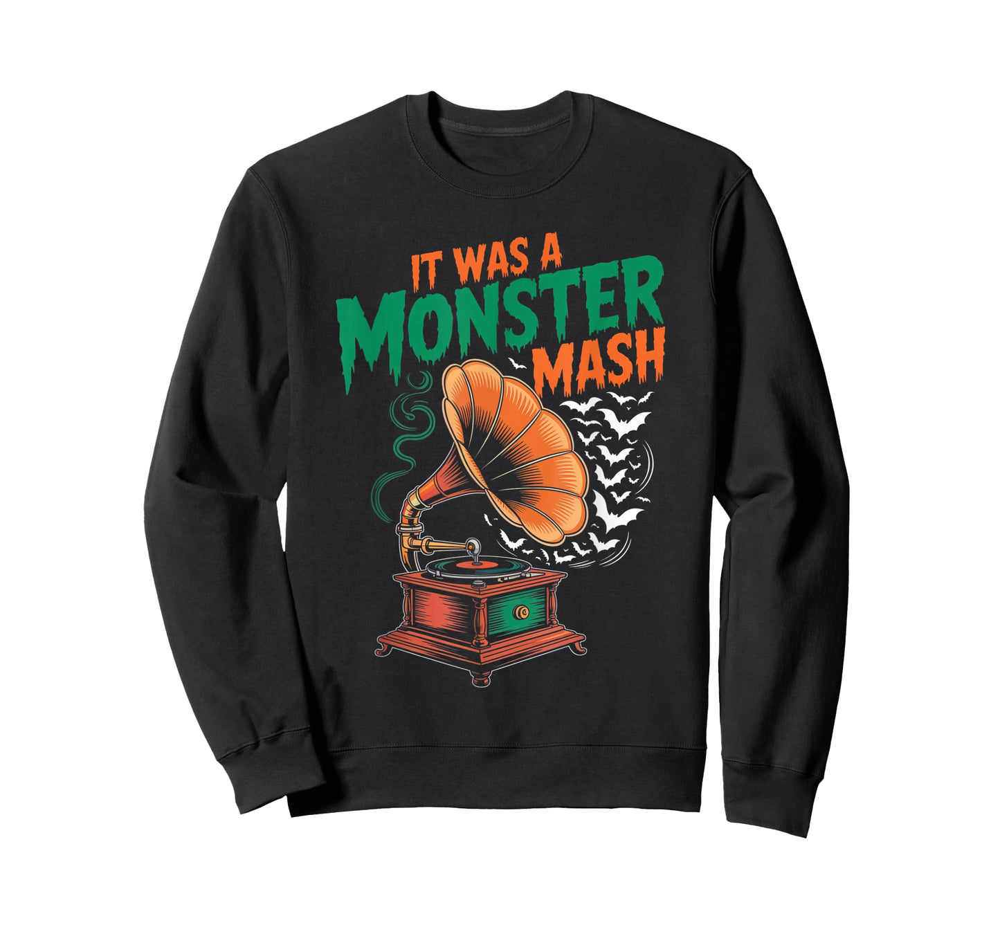 It was A Monster Mash Retro Halloween Party Vibe T-Shirt