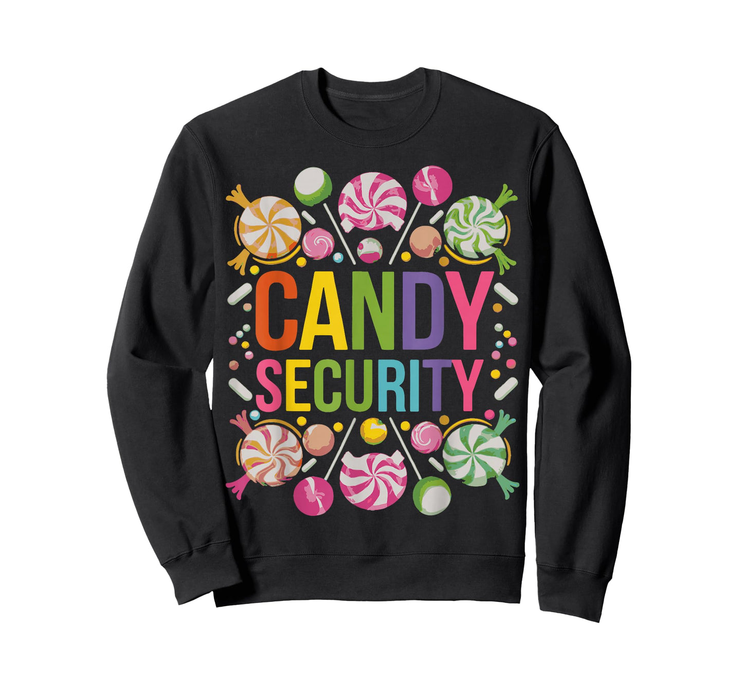 Candy Security Candyland Halloween Costume Kids Teens Adult T-Shirt