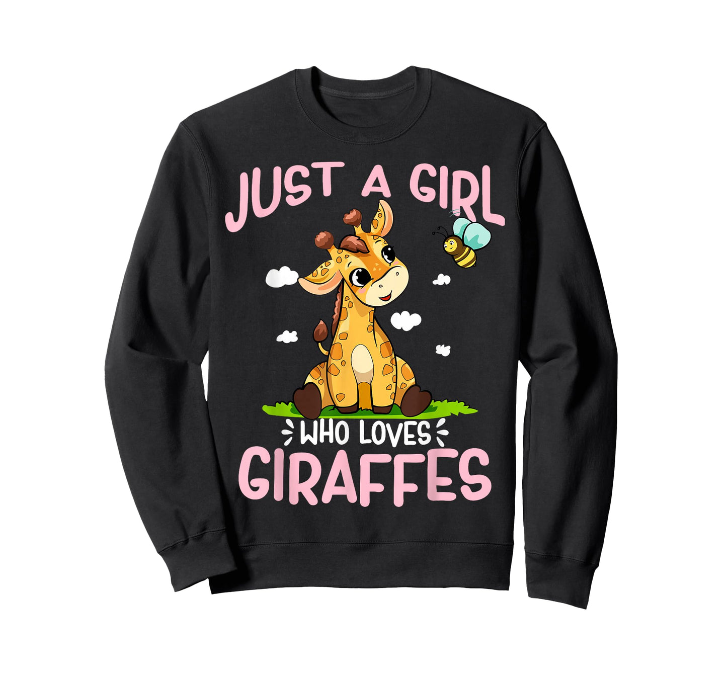 Just A Girl Who Loves Giraffes Cute Baby Giraffe T-Shirt