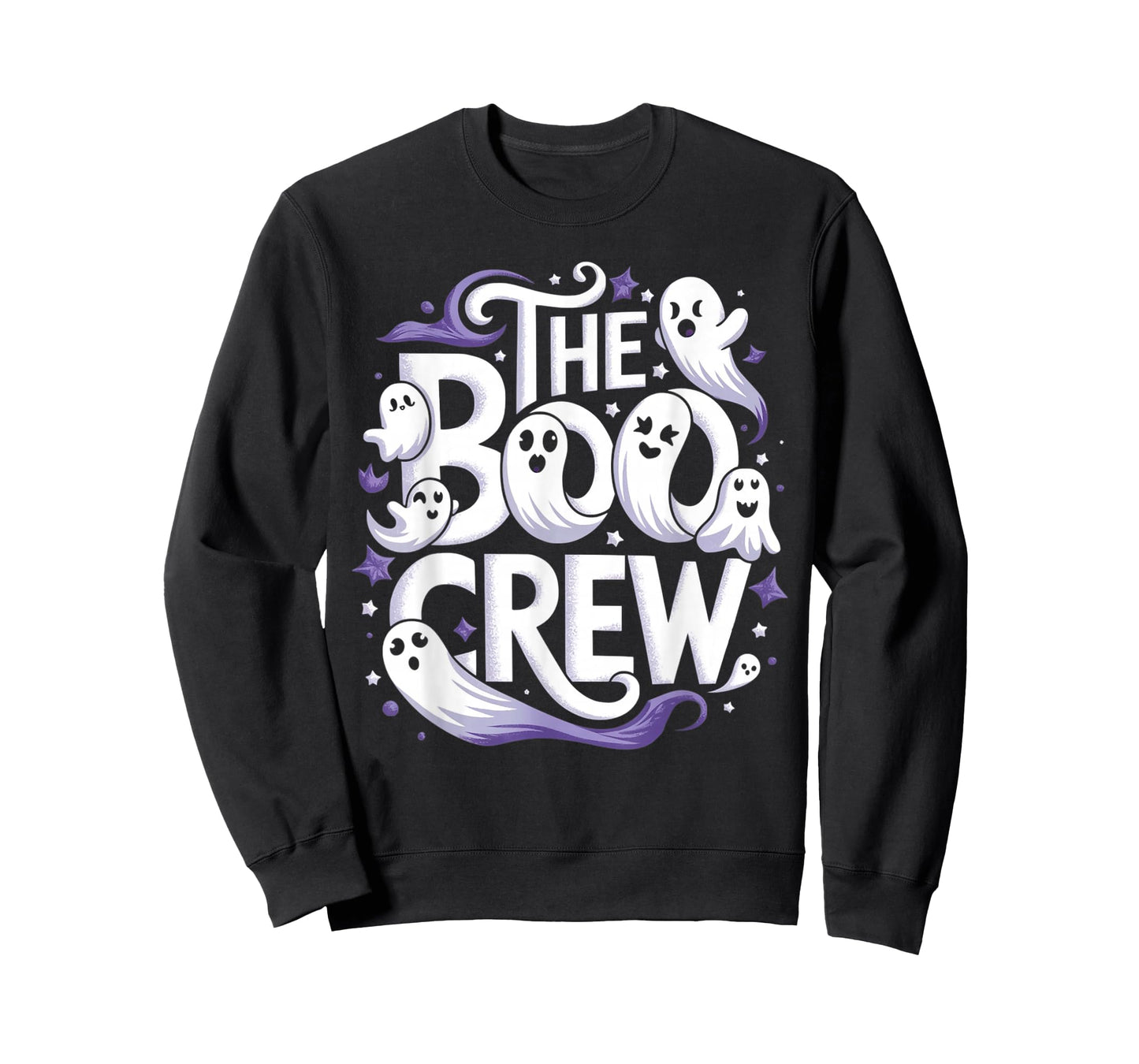 The Boo Crew Halloween Trick Treat Ghost Squad T-Shirt
