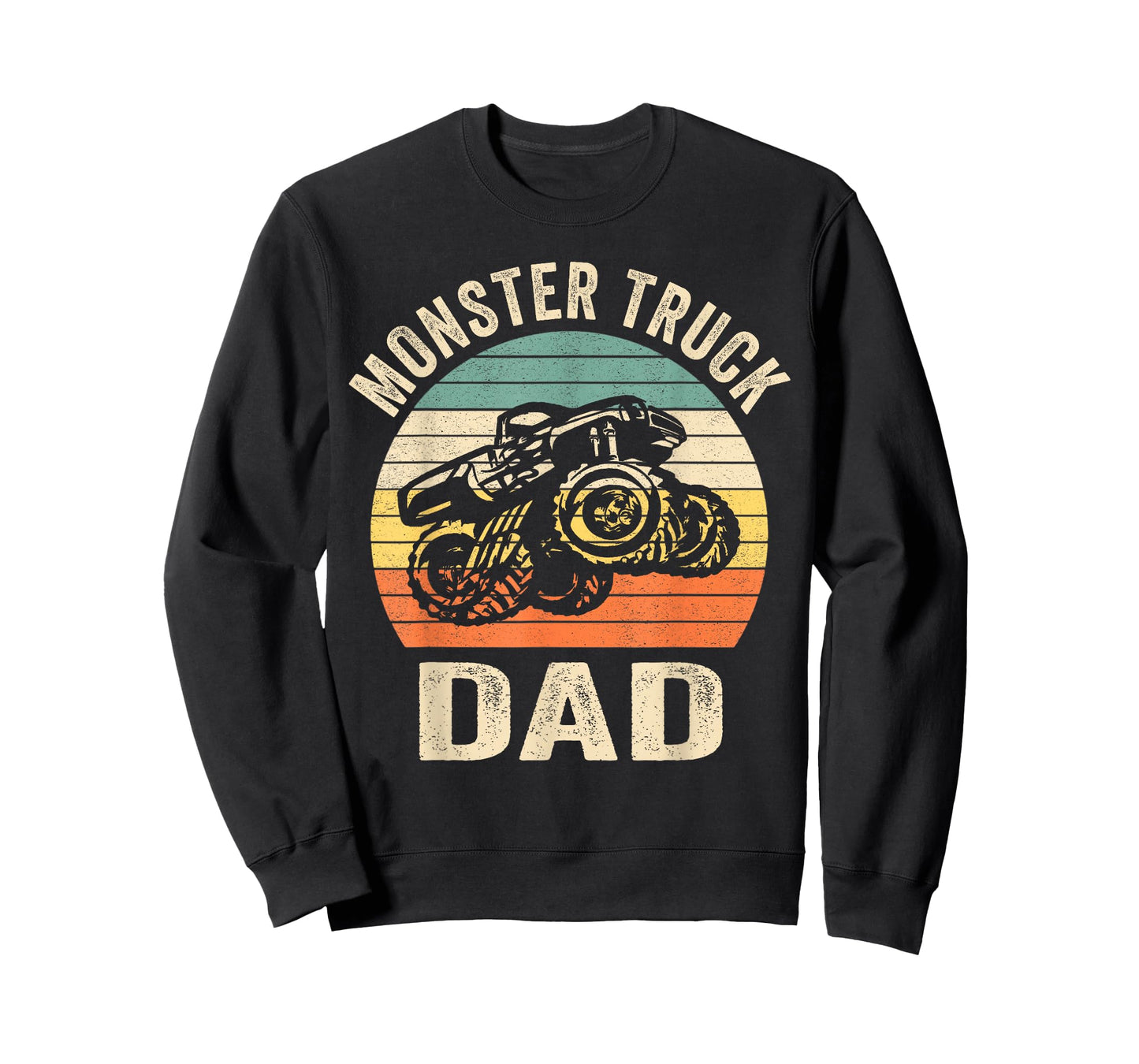 Monster Truck Dad Shirt Retro Vintage Monster Truck Shirt T-Shirt