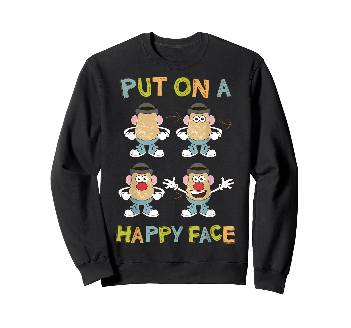 Mr. Potato Head Put On A Happy Face T-Shirt