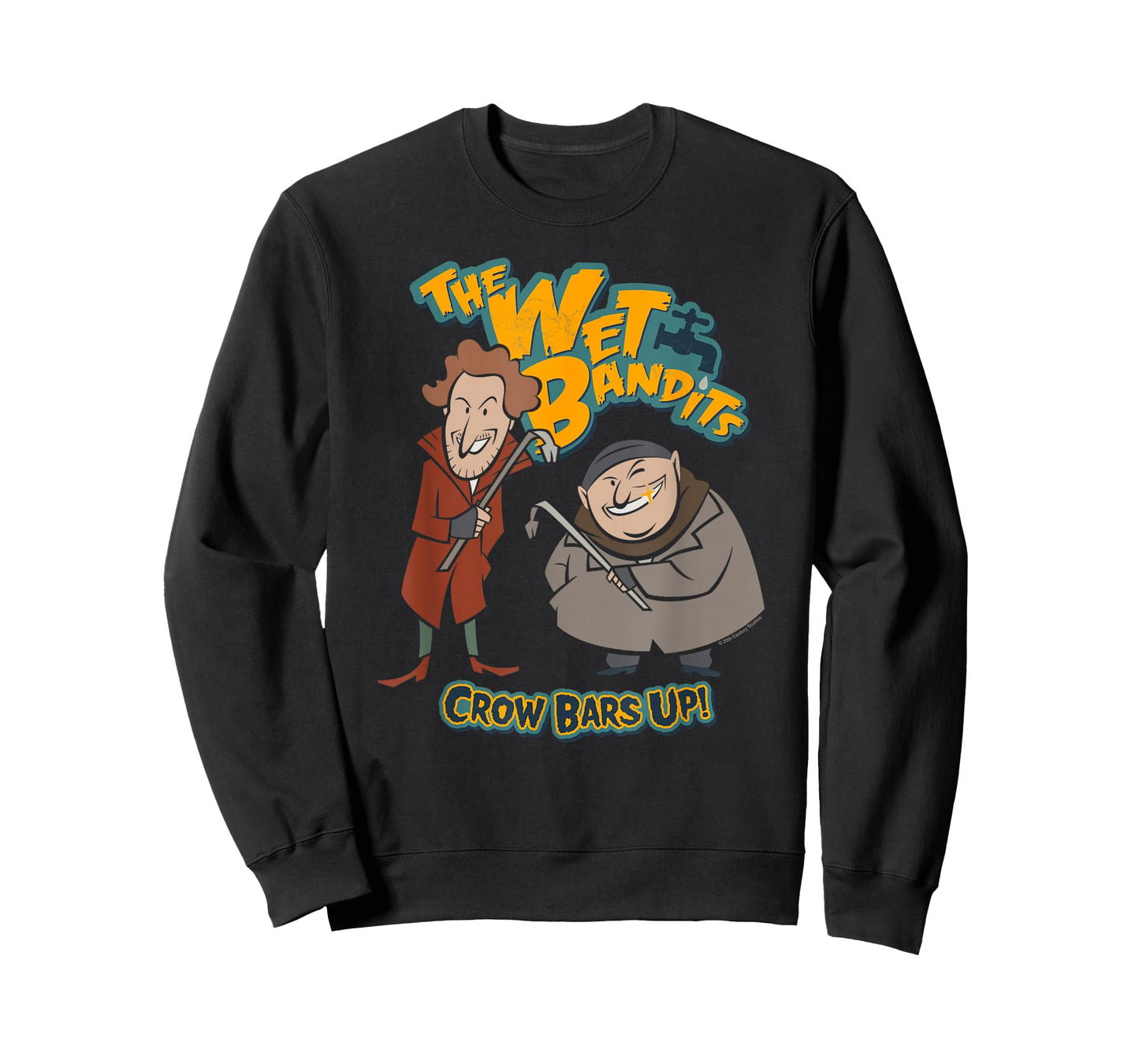 Home Alone Christmas The Wet Bandits Crow Bars Up! T-Shirt