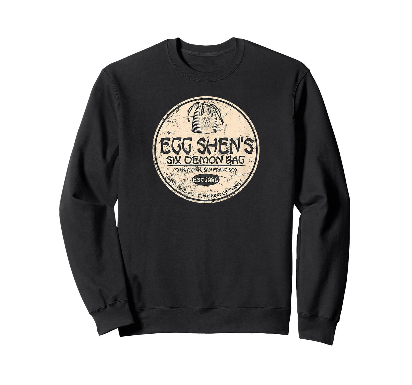 Egg Shen Retro Vintage Movie Outfits Six-Demon Bag Funny T-Shirt