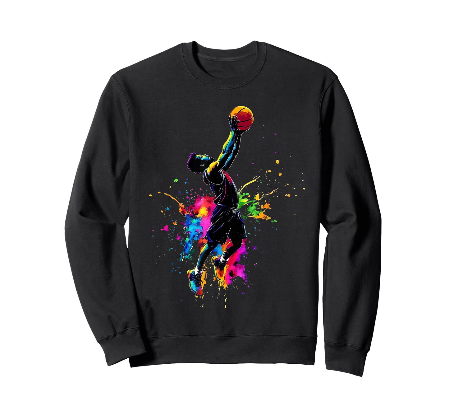 Colorful Basketball Player T-Shirt