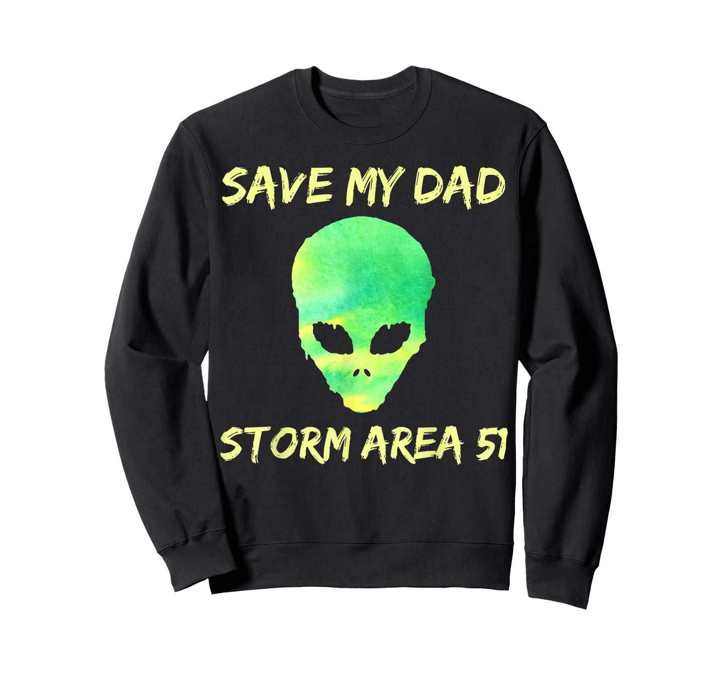 Area 51 Alien Save Dad T-Shirt